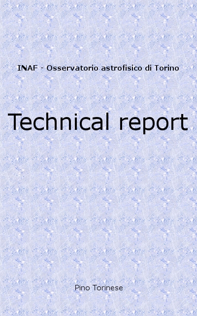 Copertina  Note tecniche su di un oscillatore al quarzo termostatato di notevole qualità