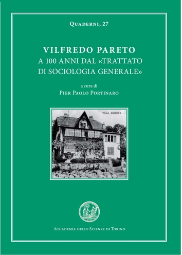 Copertina  Vilfredo Pareto : a 100 anni dal Trattato di sociologia generale