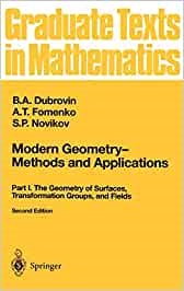 Copertina  1: The Geometry of Surfaces, transformation Groups, and fields