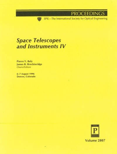 Copertina  Space telescopes and instruments 4. : 6-7 August 1996, Denver, Colorado